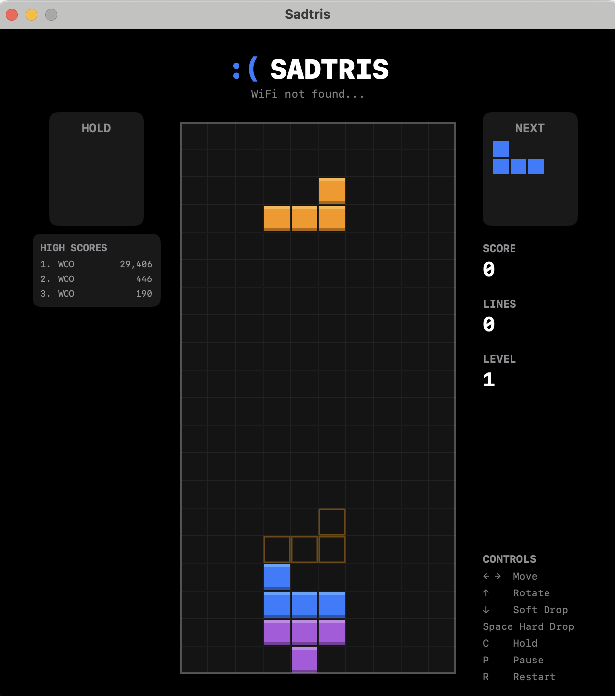 Sadtris Screenshot